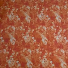 Batikolt narancsos textil