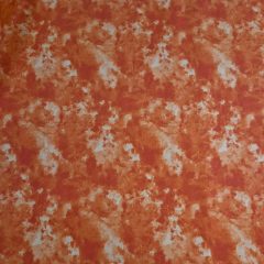Batikolt narancsos textil