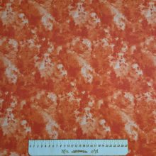 Batikolt narancsos textil