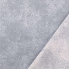 Mintás textil - Kékesszürke