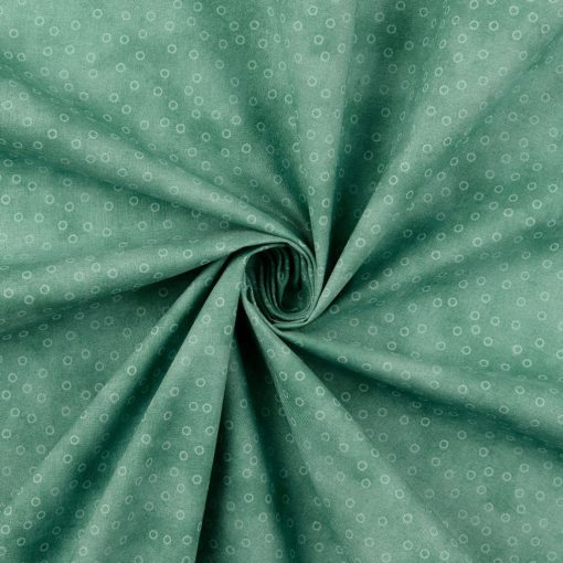 Mintás textil - Menta pöttyös