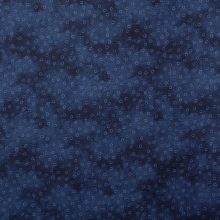 Mintás textil - Sötétkék pöttyös