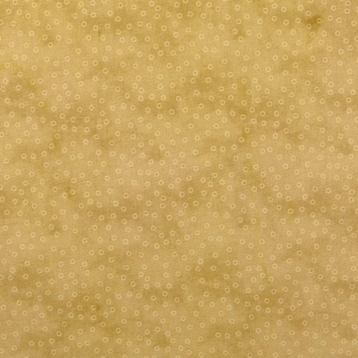 Mintás textil - Mustár pöttyös
