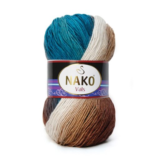 Nako Vals Multicolor - Kékesbarna
