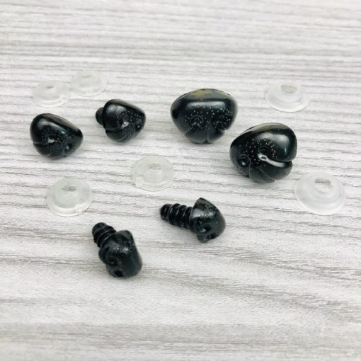 Kutya biztonsági orr - 12 mm - 5 darab 