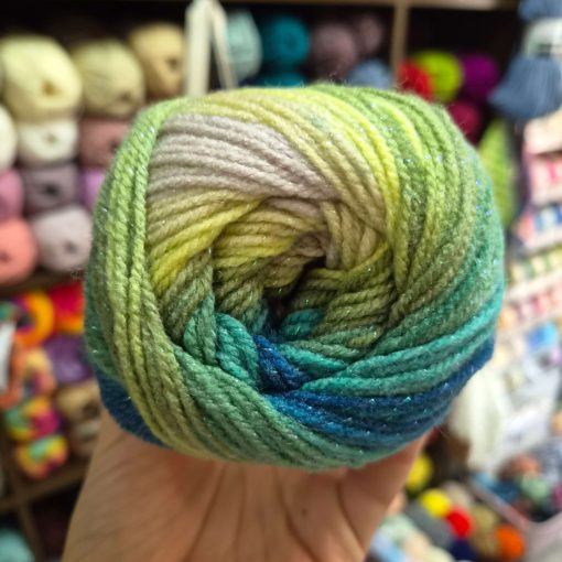 Papatya Batik Glitter - 11 - Zöldes