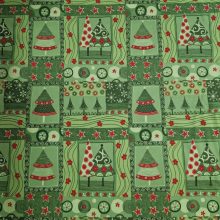 Pamutvászon - mintás