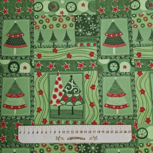 Pamutvászon - mintás