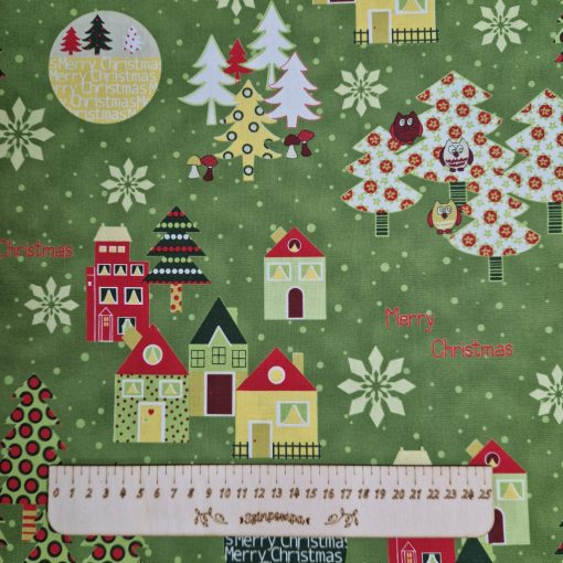 Pamutvászon - mintás