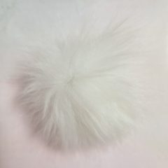  Pompon - Fehér - 10 cm