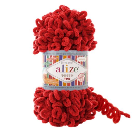 Alize Puffy Fine - Piros
