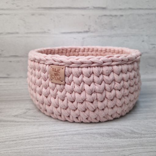 Retwisst Premium Fabric Yarn XL - Világosrózsaszín