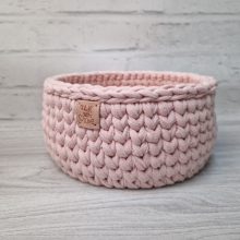 Retwisst Premium Fabric Yarn XL - Világosrózsaszín - 09