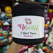 Retwisst T-Shirt Yarn - Fekete