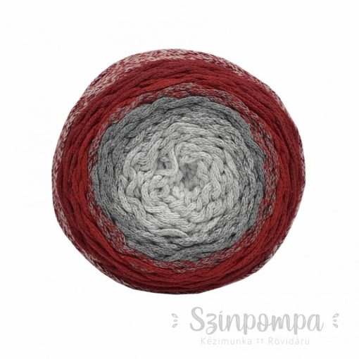 Retwisst Macrame Cake - Piros-szürke - 16