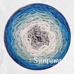 Retwisst Macrame Cake - Kék-fehér - 18