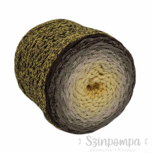 Retwisst Macrame Cake - Sárga-szürke - 25