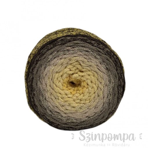 Retwisst Macrame Cake - Sárga-szürke - 25