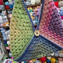 Retwisst Macrame Cake - Rózsa-zöld - 41