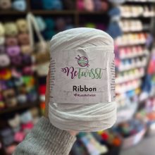 Retwisst Ribbon - Fehér - 01