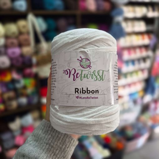 Retwisst Ribbon - Fehér - 01