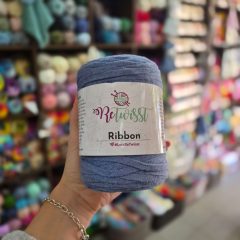 Retwisst Ribbon - Farmerkék - 05
