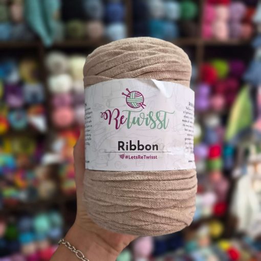Retwisst Ribbon - Drapp - 08