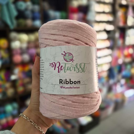 Retwisst Ribbon - Világosrózsaszín - 23