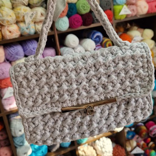 Retwisst Ribbon Lurex - Fehér, fém szállal - 01