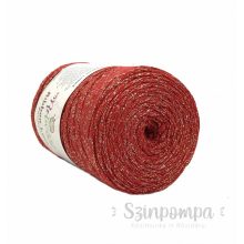 Retwisst Ribbon Lurex - Piros, arany szállal - 29