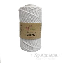 Retwisst Macrame String 3mm - Fehér