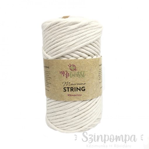 Retwisst Macrame String 3mm - Ekrü