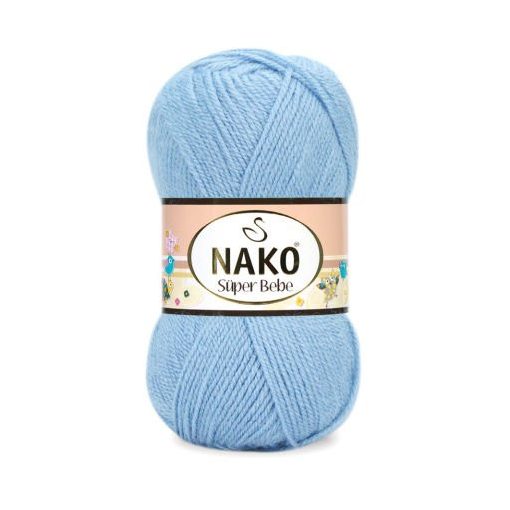 Nako Süper Bebe - Élénk világoskék - 23070