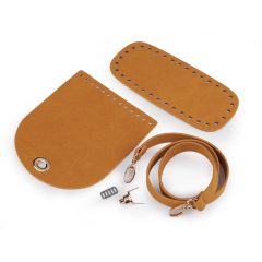 Sárga ekobőr táskaalap készlet