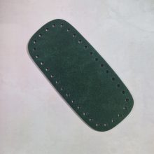 Zöld ekobőr táskaalap készlet