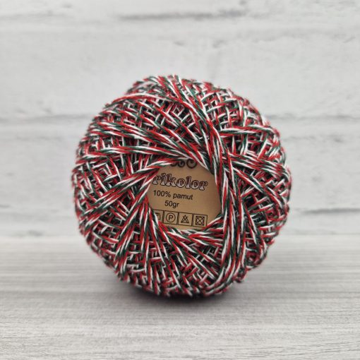 Nemzeti színű cérna - Tricolor - 10db