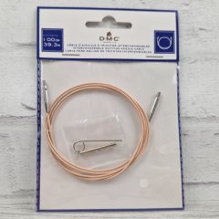 DMC cserélhető körkötőtűhöz kábel - 100 cm