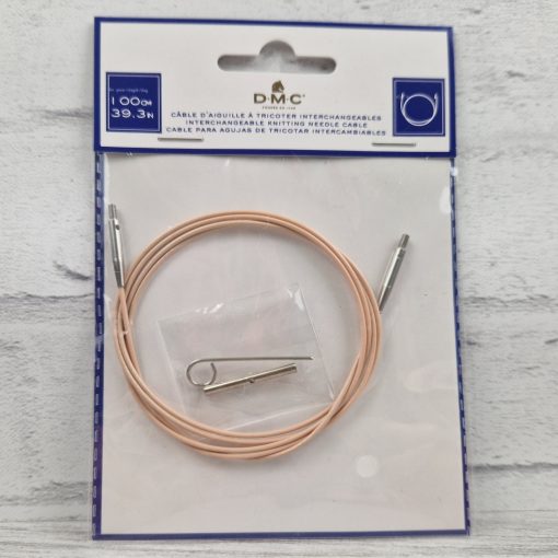 DMC cserélhető körkötőtűhöz kábel - 100 cm