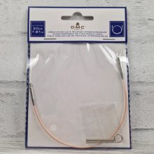 DMC cserélhető körkötőtűhöz kábel - 20 cm