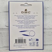DMC cserélhető körkötőtűhöz kábel - 80 cm