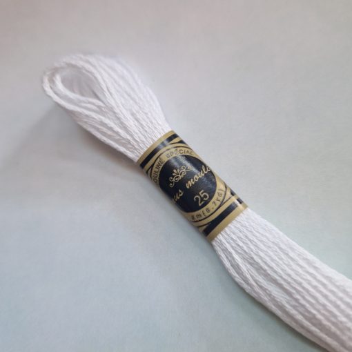 Venus  Mouliné osztott hímzőfonal - Fehér - 6B5200