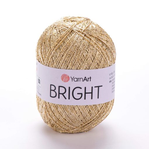 YarnArt Bright - Arany, fém szállal