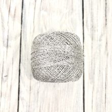 YarnArt Camellia - Ezüst, fém szállal - 411