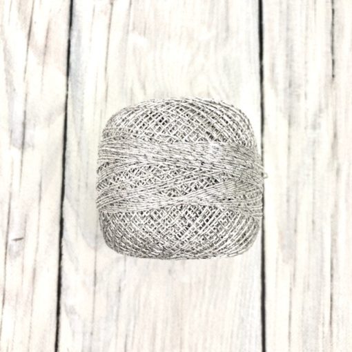 YarnArt Camellia - Ezüst, fém szállal - 411