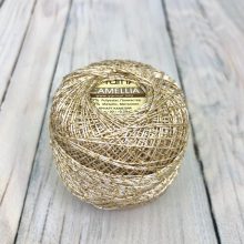 YarnArt Camellia - Pezsgőarany, fém szállal - 430