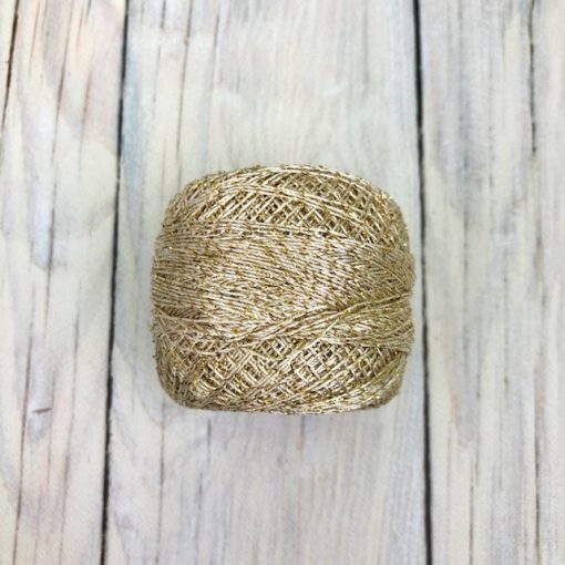 YarnArt Camellia - Pezsgőarany, fém szállal - 430