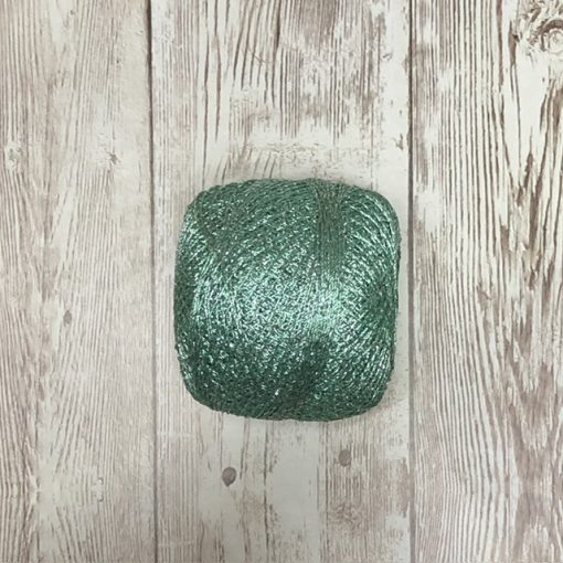 YarnArt Camellia - Zöld, fém szállal - 427