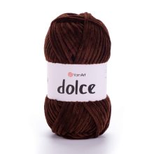 Yarnart Dolce - Sötétbarna