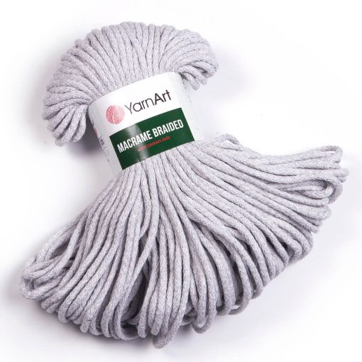 Yarnart Macrame Braided - Világosszürke