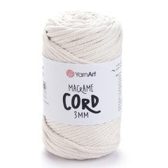 Yarnart Macrame Cord 3 mm - Ekrü